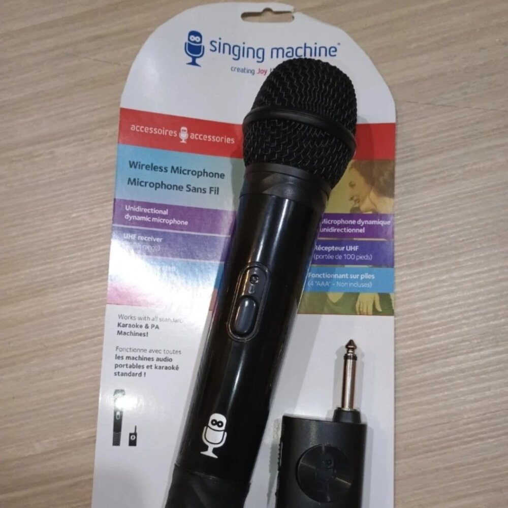 Singing Machine Wireless Microphone